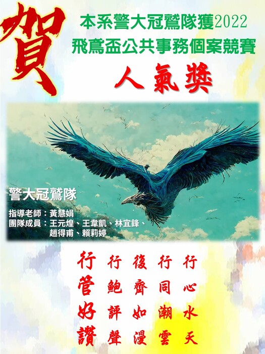 人氣獎海報